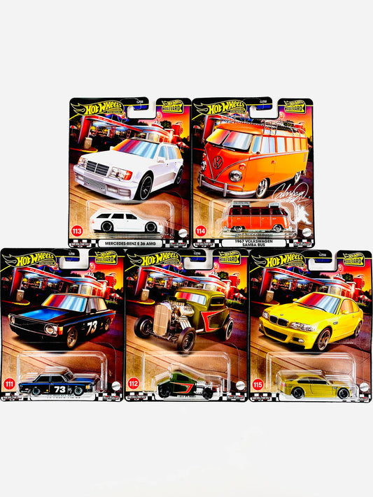 Hot Wheels 2024 Boulevard Case Z (Set of 5 Cars)