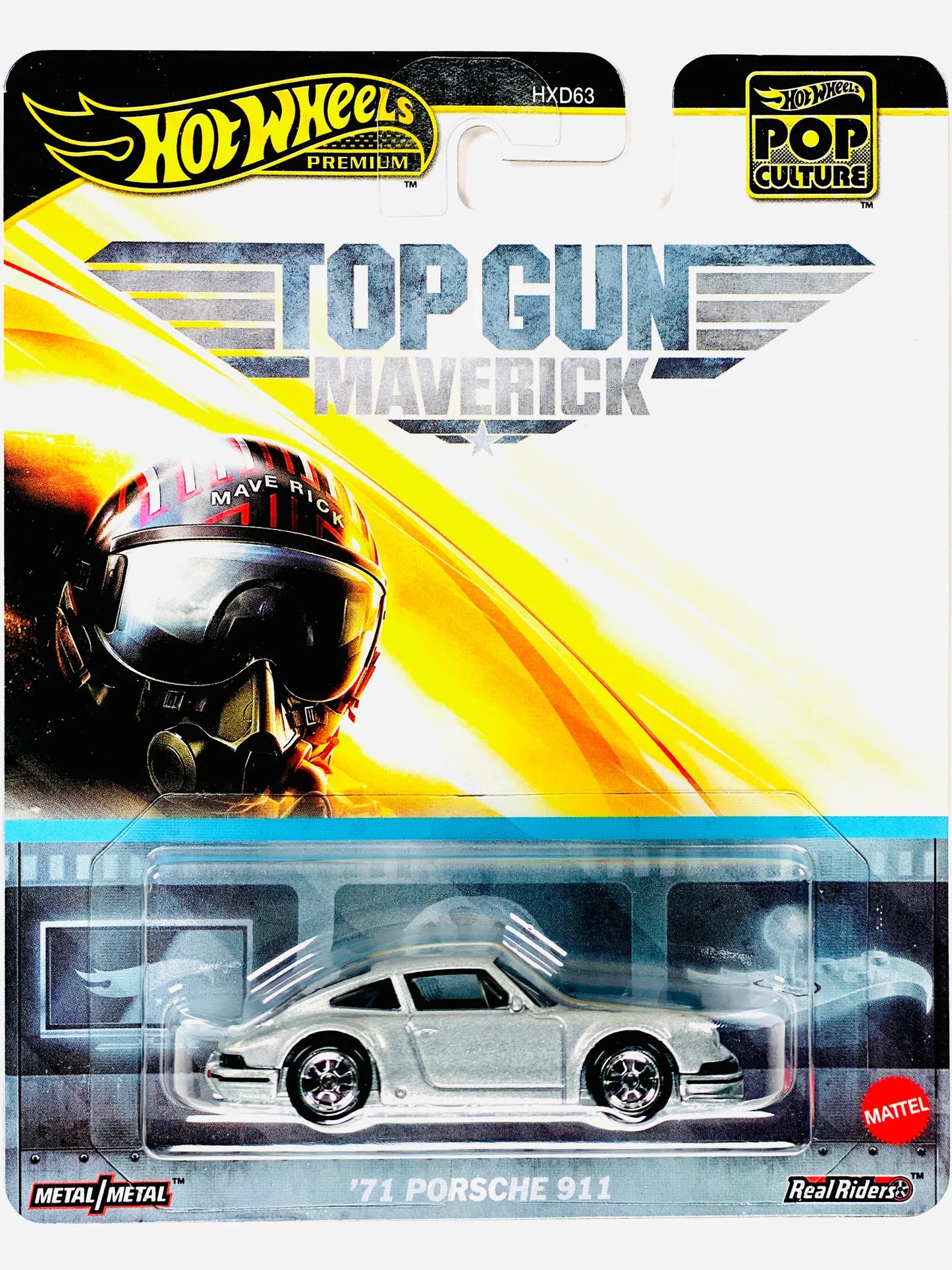 Hot Wheels 2025 Pop Culture Case K Top Gun Maverick '71 Porsche 911