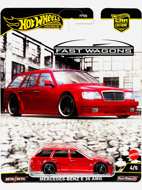 Hot Wheels 2025 Car Culture Fast Wagons Mercedes-Benz E 36 AMG