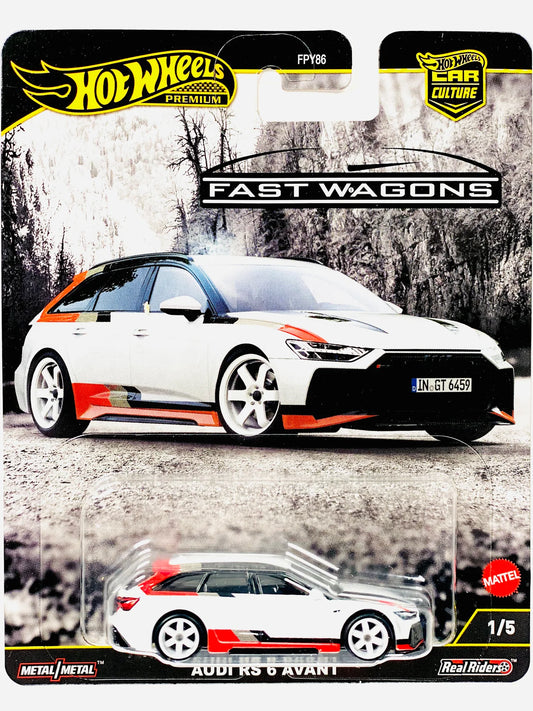 Hot Wheels 2025 Car Culture Fast Wagons Audi RS 6 Avant