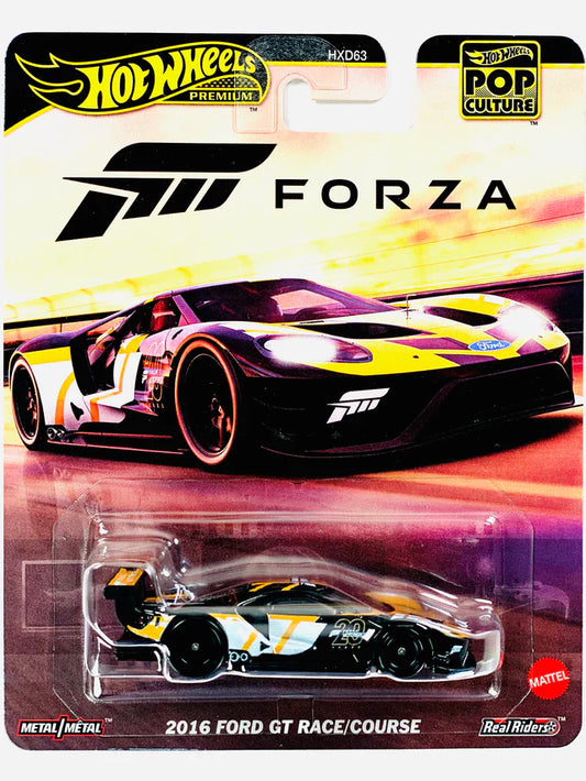 Hot Wheels 2025 Pop Culture Case L Forza 2016 Ford GT Race/Course