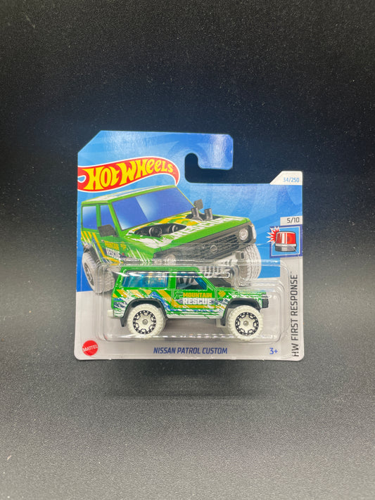 2024 Hot Wheels Short Card - Nissan Patrol Custom- 34/250