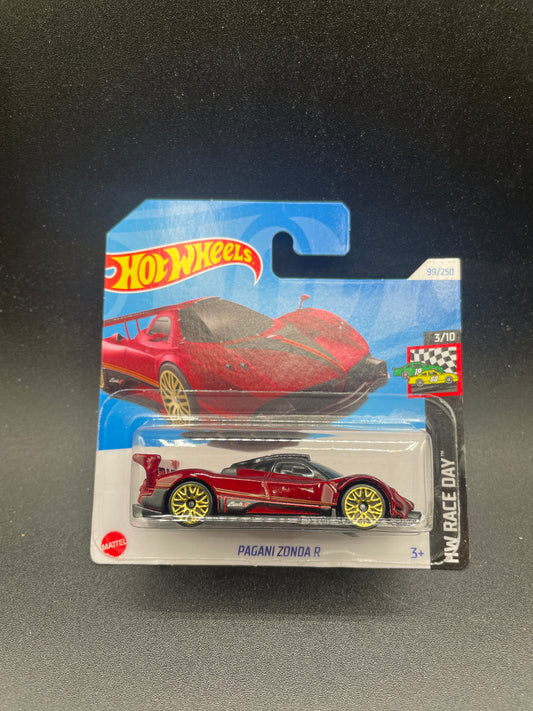 2024 Hot Wheels Short Card - Pagani Zonda R - 99/250