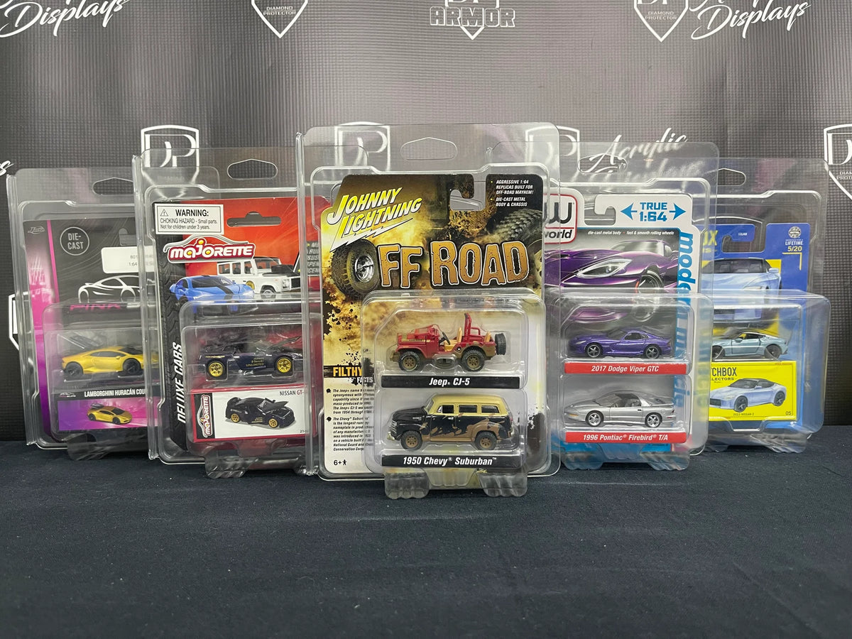 Johnny Lightning/Auto World 2 Pack Protector - Diamond Protector