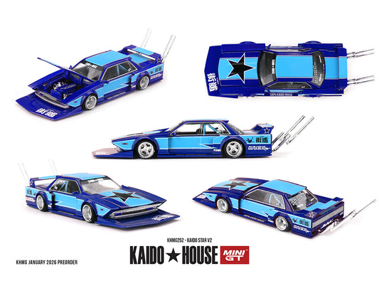 (Preorder) Kaido House x Mini GT 1:64 KAIDO STAR V2- KHMG252