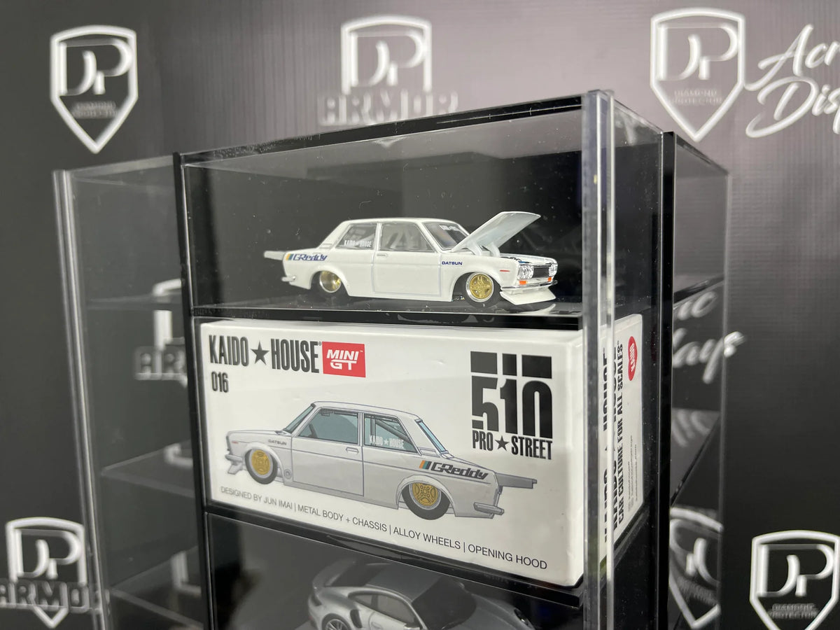 Kaido House/Mini GT Spinning Acrylic Display - Diamond Protector