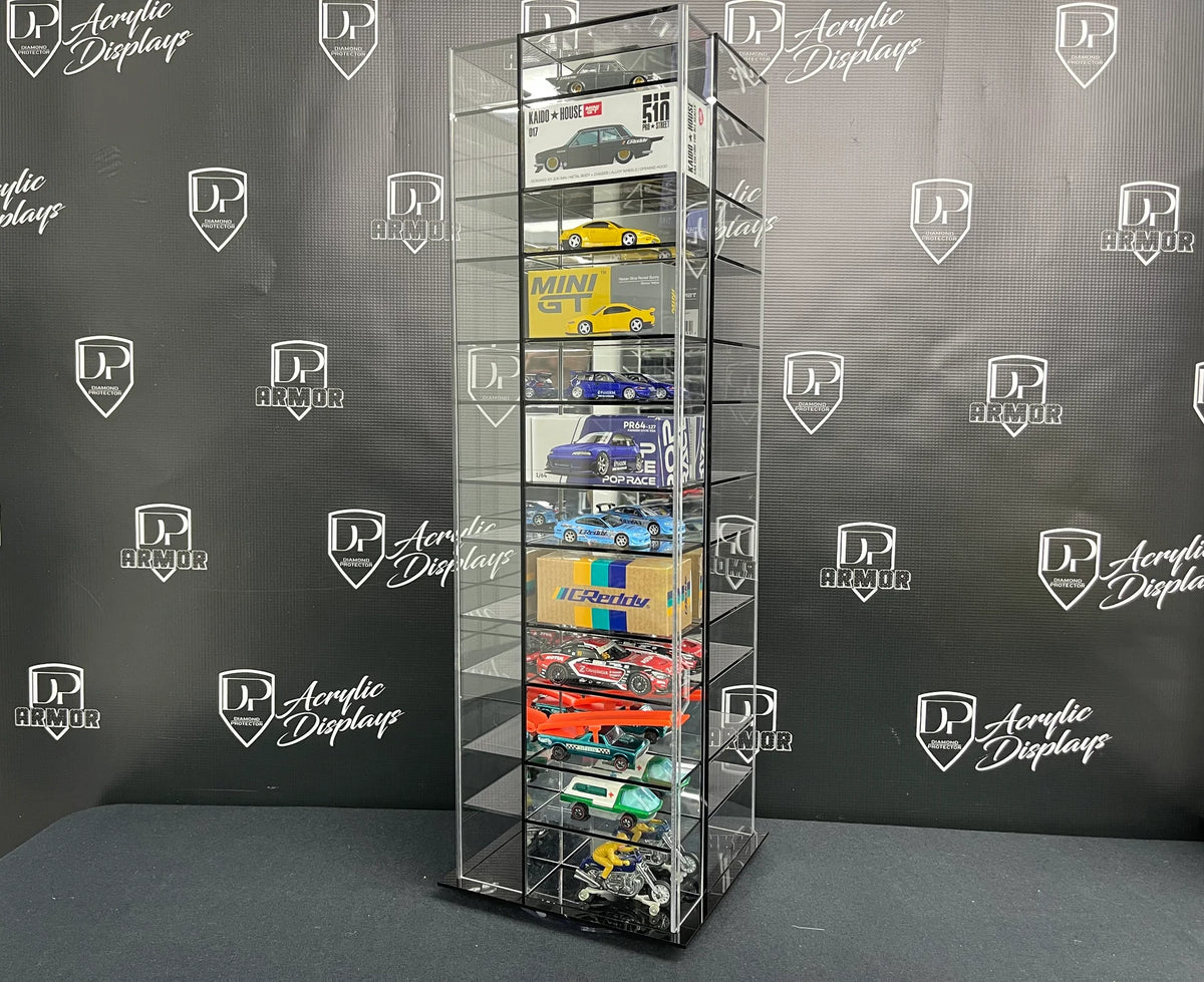 Kaido House/Mini GT Spinning Acrylic Display - Diamond Protector