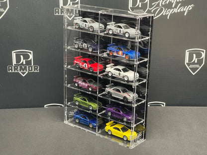 12-Car Acrylic Display (L-2*6) - Diamond Protector