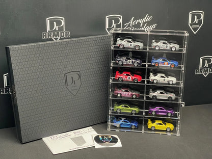 12-Car Acrylic Display (L-2*6) - Diamond Protector