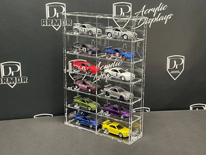 12-Car Acrylic Display (L-2*6) - Diamond Protector