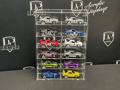 12-Car Acrylic Display (L-2*6) - Diamond Protector