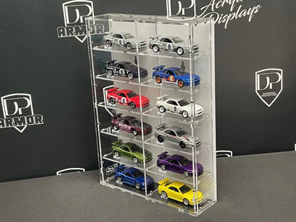 12-Car Acrylic Display (L-2*6) - Diamond Protector