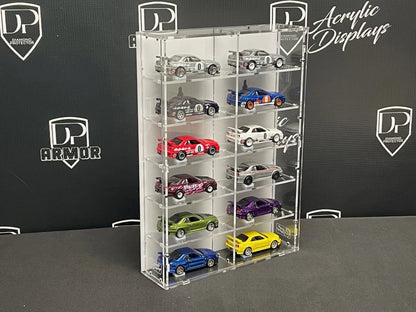 12-Car Acrylic Display (L-2*6) - Diamond Protector