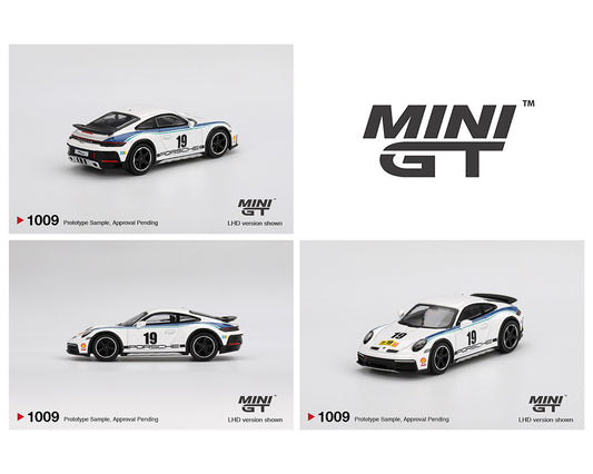 Mini GT 1:64 Porsche 911 Dakar Rally 1974 – White