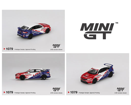 (PRE ORDER) -  Mini GT 1:64 Honda Civic TYPE R 2024 Pace Car HRC – Mijo Exclusives