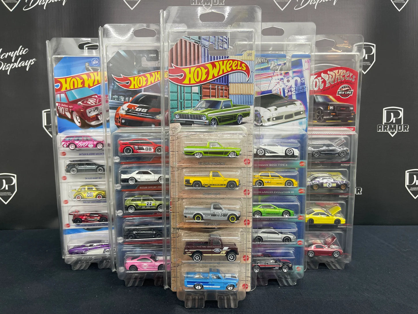 Hot Wheels Mainline/RLC 5 Pack Protector - Diamond Protector