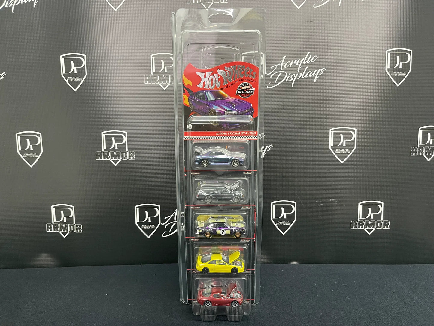 Hot Wheels Mainline/RLC 6 Pack Protector - Diamond Protector