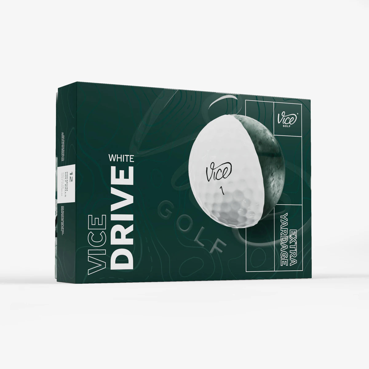 Rhynos Branded Vice Golf Balls - Drive
