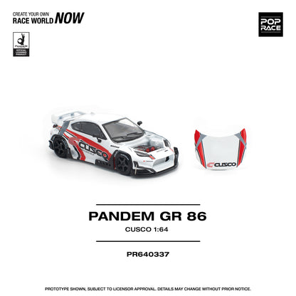 (Pre order) POPRACE 1/64 PANDEM GR86 - CUSCO - PR640337