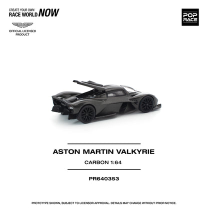 (Pre order) PR640353 POPRACE 1/64 ASTON MARTIN VALKYRIE CARBON EDITION