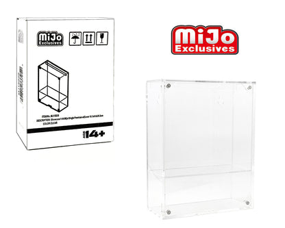 Showcase 1:64 Premium Collector Single Case with Shelve & Cover (6″x2.1/8″x8″) – Mijo Exclusives - MJ15020