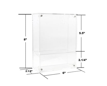 Showcase 1:64 Premium Collector Single Case with Shelve & Cover (6″x2.1/8″x8″) – Mijo Exclusives - MJ15020
