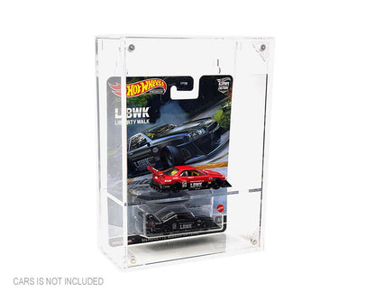 Showcase 1:64 Premium Collector Single Case with Shelve & Cover (6″x2.1/8″x8″) – Mijo Exclusives - MJ15020
