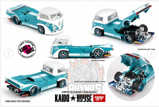 (PRE ORDER) Kaido House x Mini GT KHMG220 VOLKSWAGEN T1 KAIDO WORKS V1
