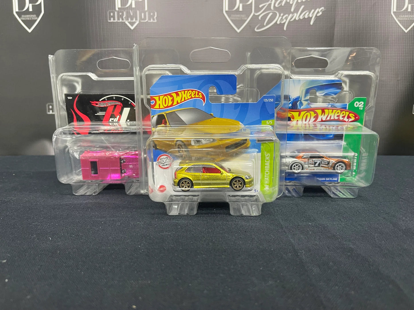 Hot Wheels Short Card Protector - Diamond Protector