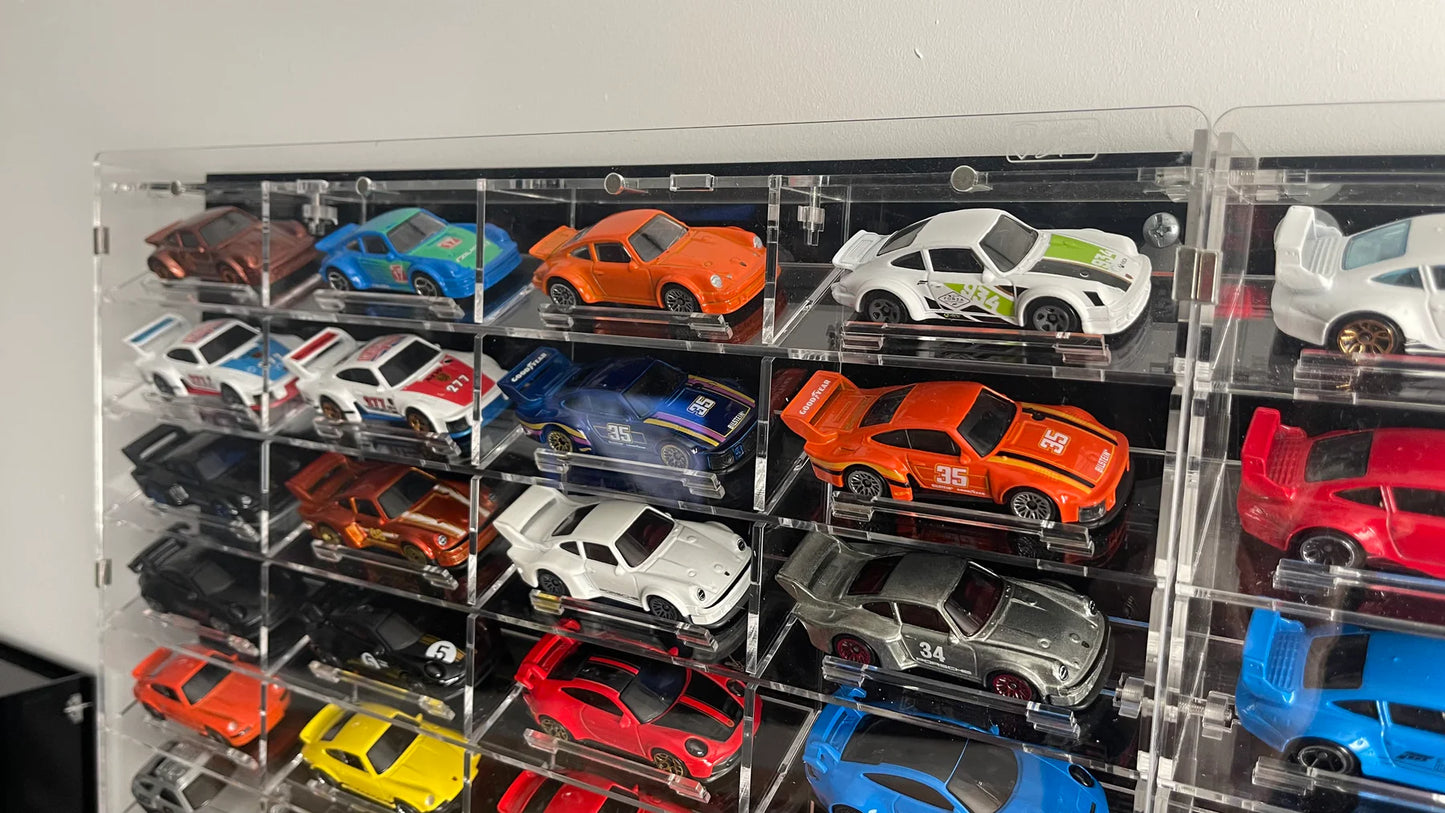 56 Car Slanted Wall Mount Display - Diamond Protector