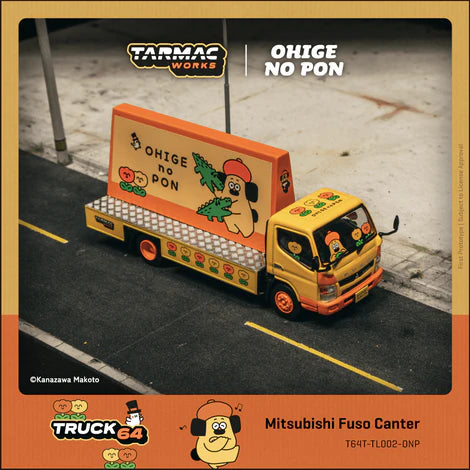 TARMAC WORKS TRUCK64 1/64 Mitsubishi Fuso Canter OHIGEnoPON T64T-TL002-ONP