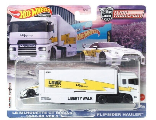 2023 HOT WHEELS TEAM TRANSPORT LB SILHOUETTE GT NISSAN SKYLINE 35GT-RR  #56