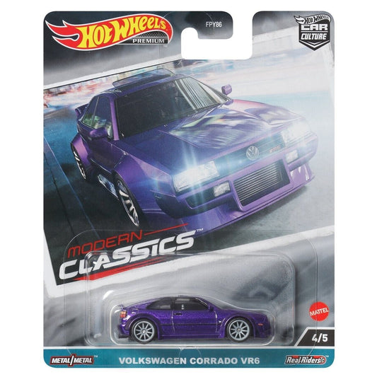 2023 Hot Wheels MODERN CLASSICS Premium - VW VOLKSWAGEN CORRADO VR6 - CAR CULTURE - CREASED CARD