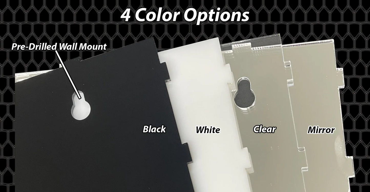 12-Car Acrylic Display (L-2*6) - Diamond Protector