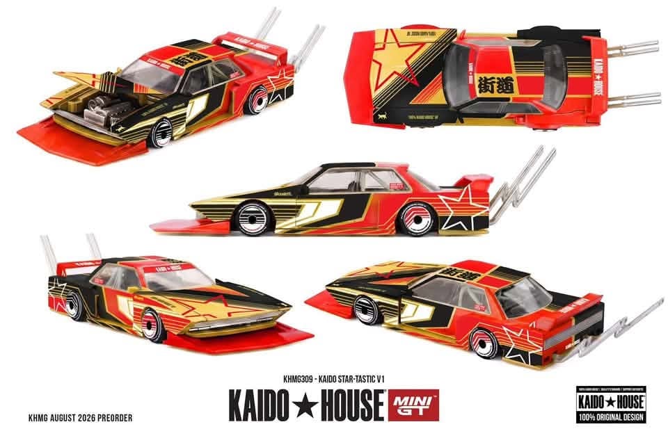 (Preorder) Kaido House x Mini GT 1:64 - KAIDO STAR-TASTIC V1 - KHMG309