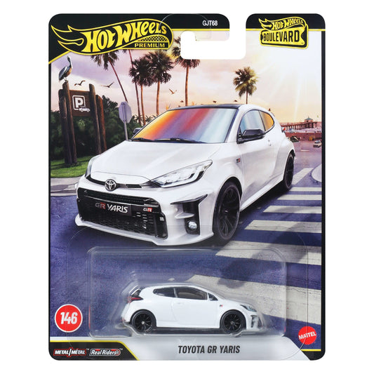 Hot Wheels Premium Boulevard Toyota GR Yaris - Damaged Card