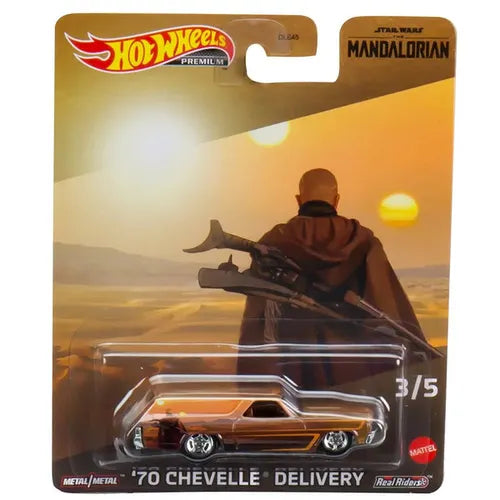 HOT WHEELS POP CULTURE - 70 CHEVELLE DELIVERY MANDALORIAN