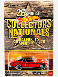 Hot Wheels Convention 2026 Dallas, TX 26th Annual Collectors Nationals 1970 CHEVY NOVA SS