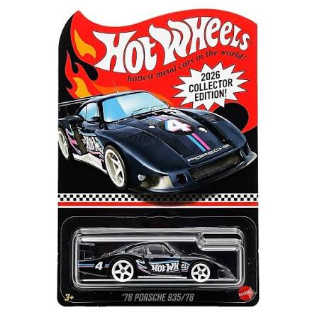 Hot Wheels 2026 Mail In Collector Edition '78 Porsche 935 Card W/protector
