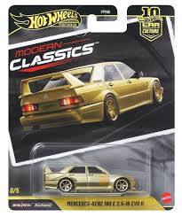 Chase! Hot Wheels Car Culture Modern Classics Mercedes-Benz 190 E 2.5-16 Evo II - With free Protector