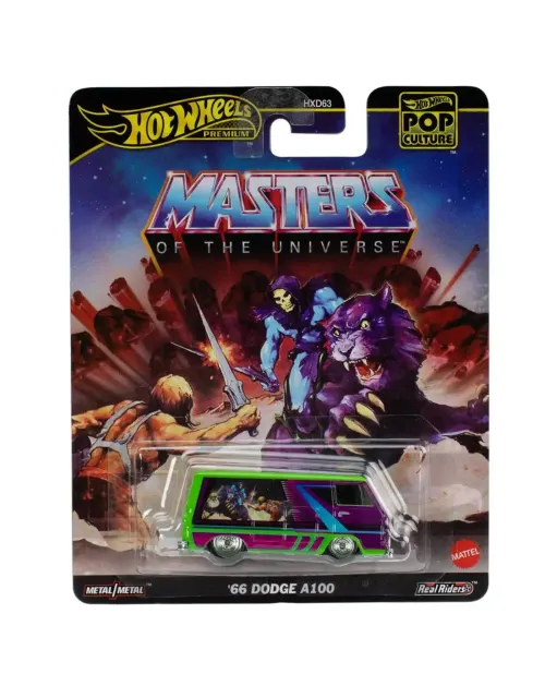 HOT WHEELS Pop Culture- 66 Dodge A100 He man Masters of the Universe