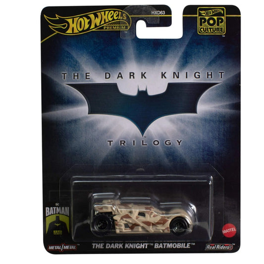 2024 Hot Wheels Premium Pop Culture The Dark Knight Batmobile - DAMAGED CARD