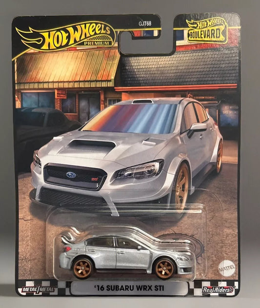 2024 HOT WHEELS PREMIUM BOULEVARD '16 SUBARU WRX STI