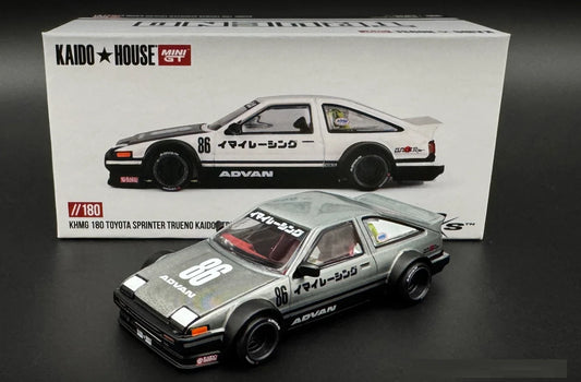 ***CHASE *** MINI GT x Kaido House 1:64 Toyota Sprinter Trueno Kaido Work Imai V1 KHMG180 ***CHASE***
