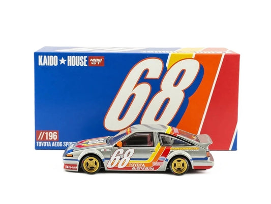 ***CHASE *** MINI GT x Kaido House 1:64 Toyota Sprinter Trueno Kaido RACING V1 KHMG196 ***CHASE***