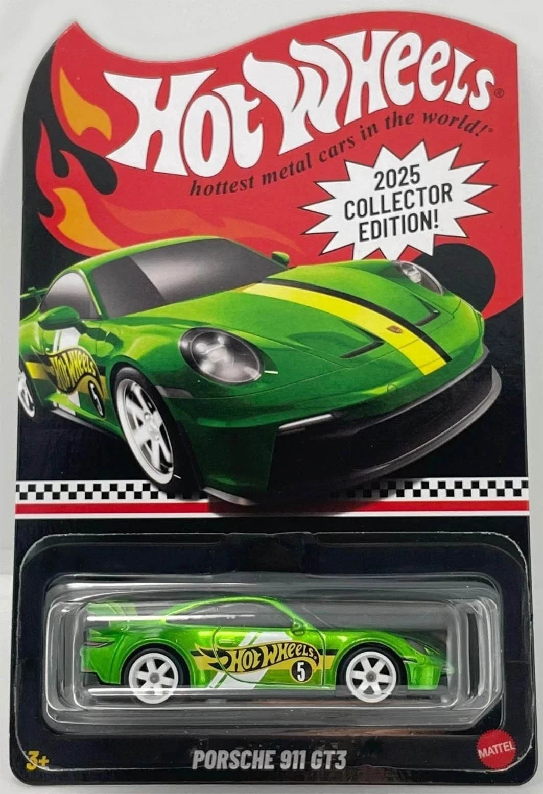 Hot Wheels Collector Edition Green Porsche 911 GT3 2025 Target Promo