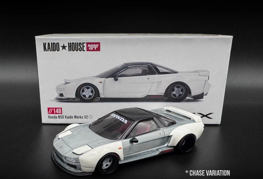 ***CHASE *** MINI GT x Kaido House 1:64 HONDA NSX KAIDO WORKS V2 KHMG148 ***CHASE***