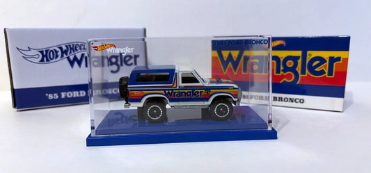 HOT WHEELS 2024 RLC MATTEL CREATIONS EXCLUSIVE WRANGLER 1985 FORD BRONCO - SMALL DING ON BOX CORNER