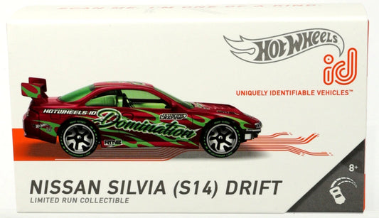 Hot Wheels ID Nissan Silvia (S14)Drift Limited Run Collectible Car Series2 HBG13