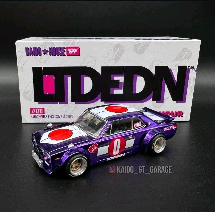 Kaido House x Mini GT MDX 2025 Kuala Lumpur LTDEDN Nissan Skyline 2000GT-R KHMG187